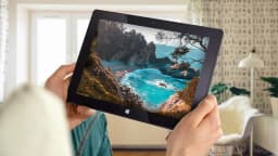 4GB RAM 64GB ROM Windows 10 Tablet PC 10.6'' Black Ultra Slim 1920x1080 Display Micro HDMI -Compatible Expandable