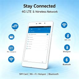 Octa Core Android 7.0 MTK6735 Pocket Tablet 8 INCH 3GB RAM+32GB ROM 4G WIFI Support Phone Call 1920*1200 IPS Screen