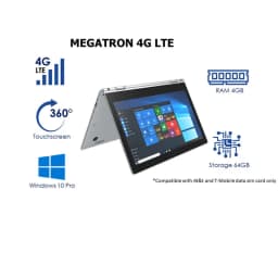 14.1 NCH Notebook Ultrabook 4GB RAM 6GB ROM Touch Screen 360° Laptop PC Windows 10 Pro Intel Pentium 4G LTE 1920 X 1080 IPS