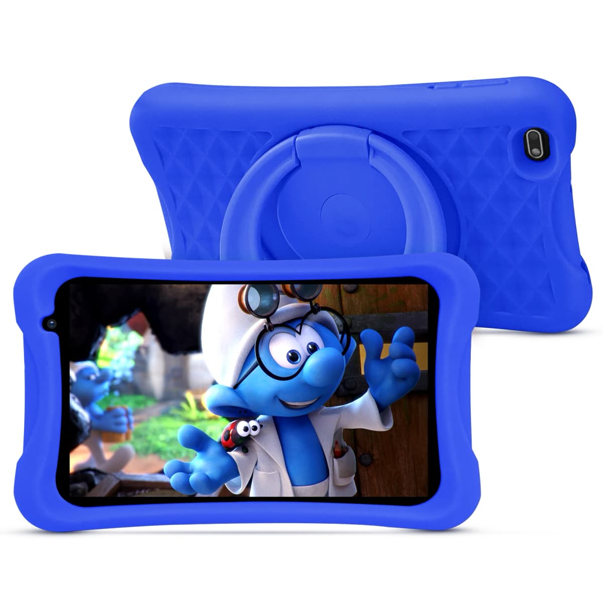 PRITOM 8 Inch Kids Android Tablet, 2GB RAM+64GB ROM, Quad Core, 5000 MAH, WiFi Dual Camera, Bluetooth, Toddler Tablet