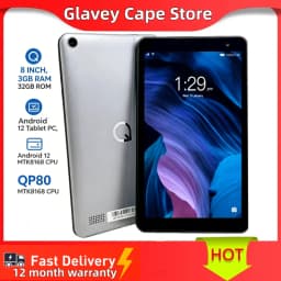 8 INCH 3GB RAM 32GB ROM A1 Android 12 QP80 WIFI Tablet PC Newest Sales 1024 X 600 Pixels MTK8168 QuadCore 1.4GHz GPS WIFI
