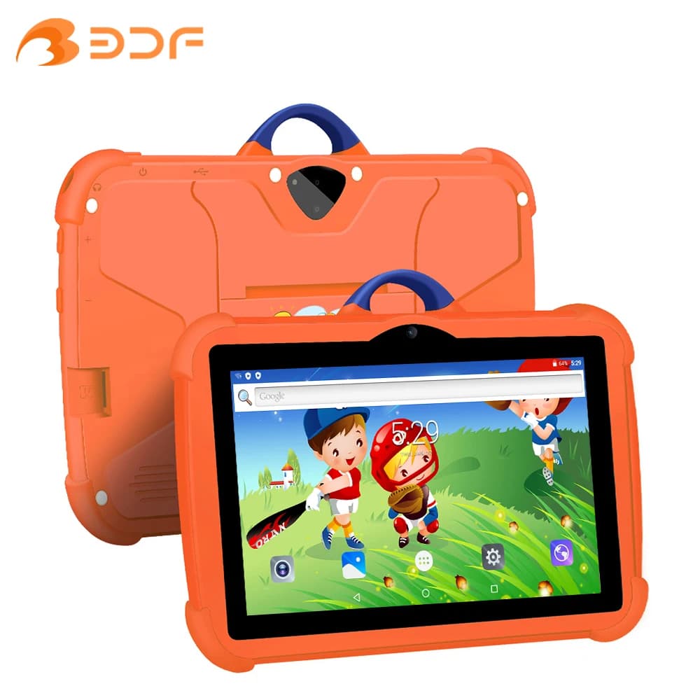 New 7 Inch WiFi Tablet PC Google Learning Education Kids' Tablet Quad Core 4GB RAM 64GB ROM Wi-Fi Android Tablets 4000mAh