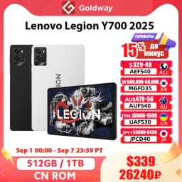 Original Lenovo Legion Y700 2025 8.8'' Gaming Tablet 256GB 512GB ROM Snapdragon 8 Gen 3 165Hz Display 6550mAh 68W Charging