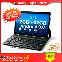 10.1 INCH 2GB RAM 32GB ROM A1 Android 9.0 Tablet PC V9 CPU Processor, Quad-Core Battery 5000mAh Dual Camera