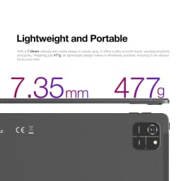 AGM PAD T1 Tablet 10.95 inch 1200*1920 FHD+ Screen 8(4+4)GB RAM 128GB ROM 4G LTE Android 14 Unisoc T606 Tablets Widevine L1