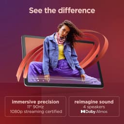 Global ROM Lenovo Tab M11 K10 11" 90Hz Display Android 13 L1 MediaTek Helio G88 8GB/128GB 7040mAh Battery 4G LTE Tablet 2025