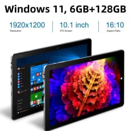 1920*1200 IPS 10.1" Windows 11 Tablet 6GB RAM 128GB ROM 64-bit Intel Celeron N4120 CPU WIFI Quad Core Dual Cameras