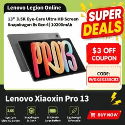 CN ROM Lenovo Xiaoxin Pad Pro 13 2026 Snapdragon 8s Gen 4 LCD Screen 2.4K 3504*2190 Resolution 13'' 144Hz 10200mAh 45W TB376FC
