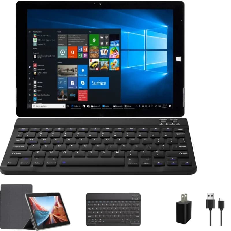 10.1 Inch 64 Bit Windows 10 MLT10W Q1 Tablet PC N4000 CPU 4GB DDR RAM 32GB ROM FHD 1280*800 IPS HDMI-Compatible Dual Camera
