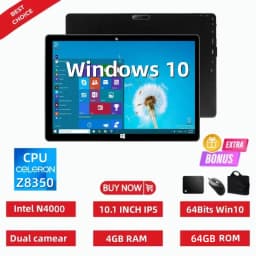 Big Sales Max111 10.1 INCH Intel N4000 CPU 64Bit Windows 10 Tablets 4GB DDR-RAM 32GB ROM USB 3.0 1280 X 800 IPS HD-MI