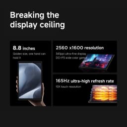 Lenovo Legion Y700 2025 Gaming Tablet 256GB 512GB ROM Snapdragon 8 Gen 3 8.8" 165Hz Screen 6550mAh 68W Charging Wifi Android Tab