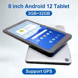 QP80 8 INCH Android 12 Tablet PC LCD MTK8168 Quad Core CPU 3GB RAM 32GB ROM WIFI Bluetooth5.0 4000mAh Support GPS