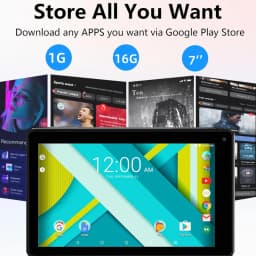 2026 Newest Sales 7 Inch Q1 1GB RAM 16GB ROM RCT6973 Android 6.0 Tablet PC 1024 X 600 Pixels WIFI Quad Core WIFI