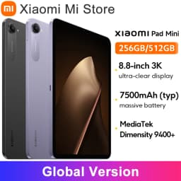 Global Version Xiaomi Pad Mini MediaTek Dimensity 9400+ 8.8" 3K ultra-clear display 7500mAh battery 67W HyperCharge