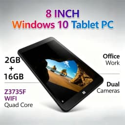 New 32bits 8" Windows 10 Tablet Intel Atom X5-Z3735 CPU Quad Core 2GB DDR3 RAM 16GB EMMC ROM Dual Cameras WIFI 1*HDMI Port