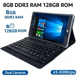 8 INCH AR3 Windows 10 Tablet PC Q1 X5-Z8300 CPU 8GB DDR3 RAM 128GB ROM Dual Cameras WIFI Quad Core 64 Bit System