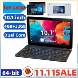 10.1'' Windows 10 Tablet T10 MLT10W Tablet PC 64 Bit with Keyboard 4GB RAM 32GB ROM WIFI 1280 X 800 IPS N4000 CPU