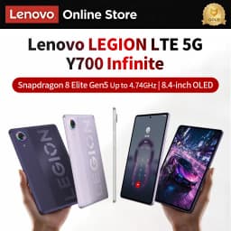 Lenovo Legion Y700 Wuji 8.4" OLED Gaming Tablet Snapdragon 8 Elite Gen5 165Hz 7470mAh 68W Charge Dual USB‑C 5G Tablet PC