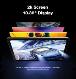 AGM PAD P1 2026 Edition 10.36" FHD+ Waterproof Android Tablet 8GB+256GB Helio G99 7000mAh Includes Free Drop-Proof Case