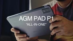 AGM PAD P1 2026 Edition 10.36" FHD+ Waterproof Android Tablet 8GB+256GB Helio G99 7000mAh Includes Free Drop-Proof Case
