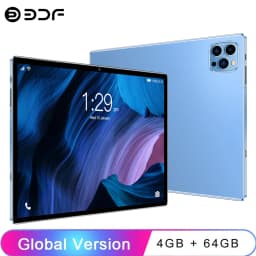 New 10.1 Inch Android Tablet Pc 4GB RAM 64GB ROM Octa Core Android 13 Google Play Dual SIM Cards Phone Call Tablets 5000mAh