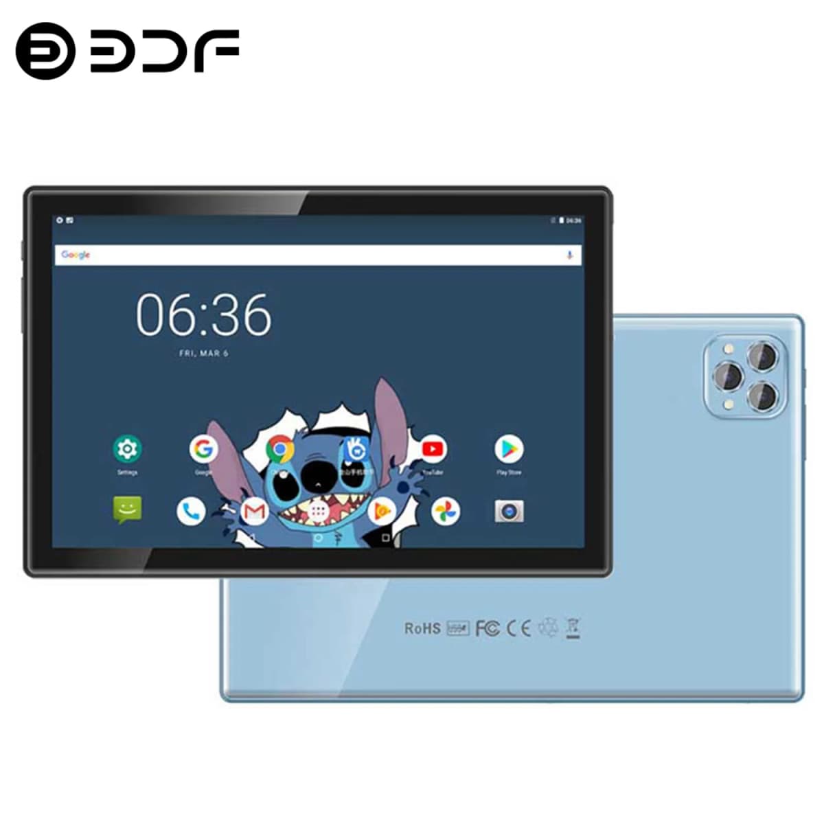 New 10.1 Inch Tablet PC 8GB RAM 512GB ROM 10 Core AI Speed-up Tablets Google Play 4G LTE Phone Call Dual SIM Dual WiFi Android13