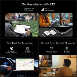 Teclast T65 Tablet 13.4" 2K 120Hz Dsiplay Unisoc T7280 Octa Core Max 26GB RAM 128GB/256GB ROM 8000mAh Android 16 Lte Tablets