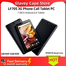 7 INCH 2GB RAM 16GB ROM LF705 3G Phone Call Tablet PC Android 6.0 MTK8735 Quad-Core 2 X Sim Card 1024 X 600 Pixels