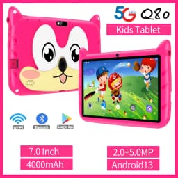 New Kids 7-inch Tablet Android 13 System Quad Core 4GB RAM 64GB ROM 5G WiFi Bluetooth Google Learning Education PC 4000mAh
