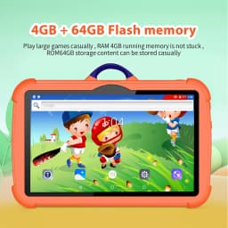 2025 New 7 Inch 5G WiFi Kids' Tablets Quad Core 4GB RAM 64GB ROM Android Learning Education Tablet PC Children's Favorite Gifts