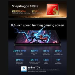 Lenovo Legion Y700 Gen 4 Tablet CN Version Snapdragon 8 Elite 7600mAh Battery WiFi 3040*1904P 165Hz 8.8inch LCD Screen