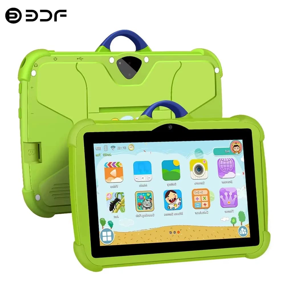 2024 New 5G WiFi 7 Inch Google Tablet For Children Learning Education Kids Tablets Quad Core 2GB RAM 32GB ROM Dual BOW Cameras