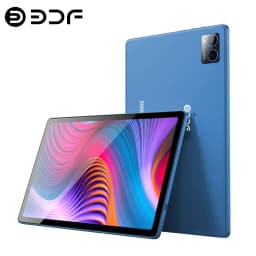 BDF P60 New 10.1 Inch Tablets Android 13 Ten Core 8GB RAM 256GB ROM Dual 4G LTE Phone Call Dual WiFi Bluetooth Google Tablet PC