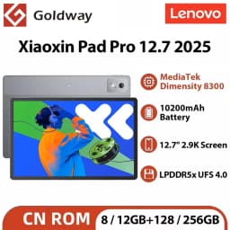 Lenovo Xiaoxin Pad Pro 12.7 2025 Tablet MediaTek Dimensity 8300 2.9k 144Hz LCD Display JBL Speakers 10200mAh 45W Charging ZUI 16