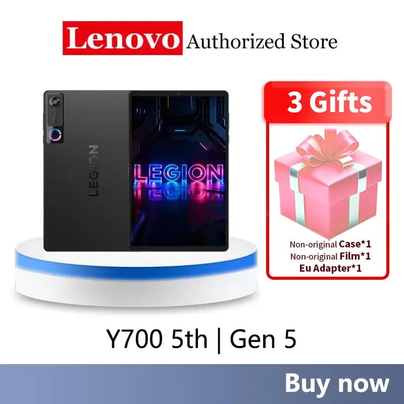 Lenovo Legion Y700 gen 5 Gaming Tablet Snapdragon 8 Elite Gen 5 8.8" 3K 165Hz Screen 9000mAh 68W Charging Android TB323FU