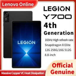 Lenovo Legion Y700 4th Gen TB322FC CN ROM Snapdragon 8 Elite 8.8" 165Hz Display 7600mAh 68W Charging Gaming Android Tablet PC
