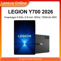 Lenovo Legion Y700 4th Gaming Tablet Snapdragon 8 Elite Copper Vapor Chamber Cooling 16GB RAM + 1TB Ice White 7600mah