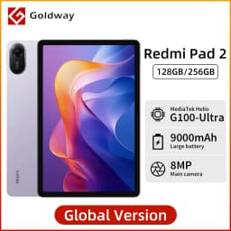 Global Version Xiaomi Redmi Pad 2 Tablets 128GB/256GB 11" 2.5K 90Hz Display MTK Helio G100-Ultra 9000mAh Battery Dolby Atmos