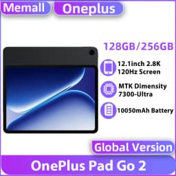 OnePlus Pad Go 2 Global Version MediaTek Dimensity 7300-Ultra 12.1" 120Hz Display 8MP Camera 10050mAh Battery Android Tablet