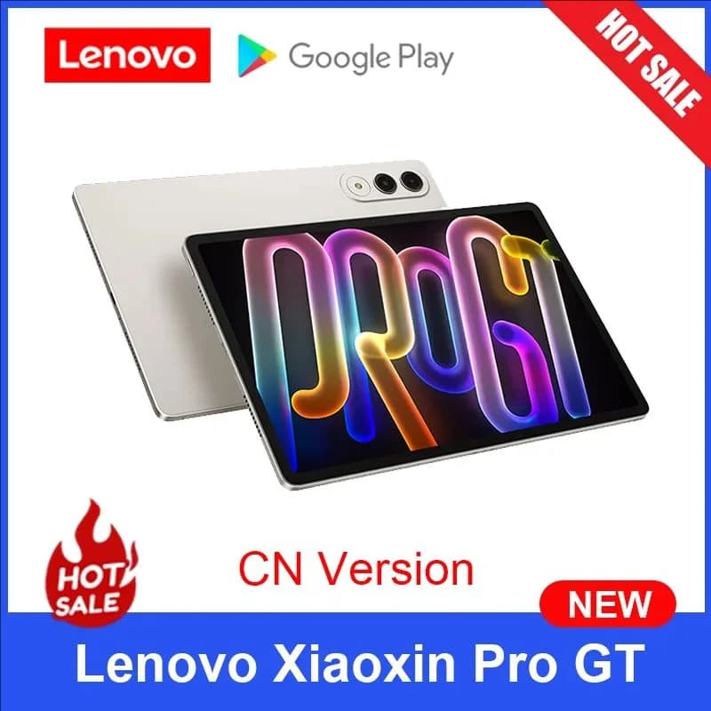 CN Rom Lenovo Xiaoxin Pad Pro GT 2025 Tablet 128 256 GB Snapdragon 8 Gen3 11.1' 144Hz 3.2K LCD Display 13MP 68W Charging 8860mAh