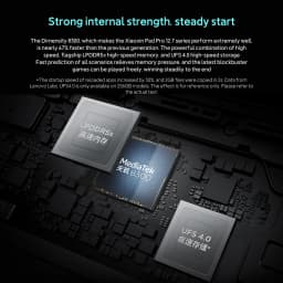 Lenovo Xiaoxin Pad Pro 2025 Tablet 128GB 256GB ROM Dimensity 8300 12.7'' 144Hz 2.9K Display 10200mAh 45W Charging Android 14
