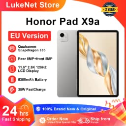 HONOR Pad X9a Qualcomm Snapdragon 685 Tablet WIFI 11.5" 120Hz 2.5K HONOR Fullview Display 8300mAh Battery Global Version