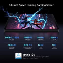 Lenovo Legion Y700 4th Gen TB322FC 256GB 512GB ROM Snapdragon 8 Elite 8.8" 165Hz Display 7600mAh 68W Charging Gaming Tablet PC