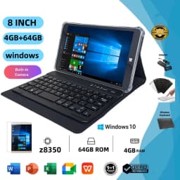 8 INCH Z8300 CPU T10 64 Bit 4GB RAM 64GB ROM AR1 Windows 10 Tablet PC 1280 X 800 IPS Screen Quad Core Dual Cameras