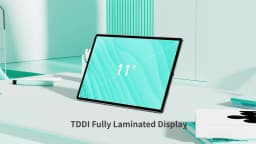 ODEA S11 Tablet 16GB(6GB+10GB) RAM 256GB ROM 11" 1920x1200 IPS T606 8-core Android 14 8000mAh Type-C GPS 4G LTE By Teclast