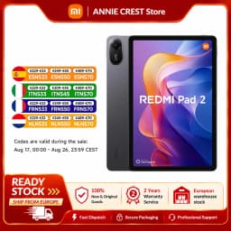 Xiaomi Redmi Pad 2 Wifi Battery 9000Mah 5 2.5K 90Hz Display Mediatek Helio G100-Ultra Hyperos Ipv6 8Mp Camera Fast Charge