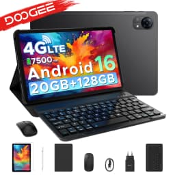 DOOGEE Tab G5 Android 16 Tablet PC 10.1 inch 7500mAh Battery 20GB RAM (3+17) 128GB ROM Widevine L1 Support 4G LTE Tablet Pad PC