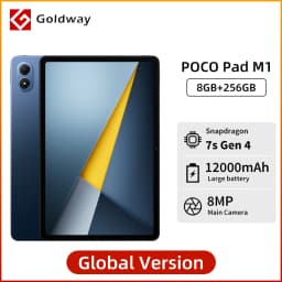 Original POCO Pad M1 Global Version Snapdragon 7s Gen 4 Tablet 12.1" 2.5K 120Hz Display 12000mAh Battery 27W Reverse Charge