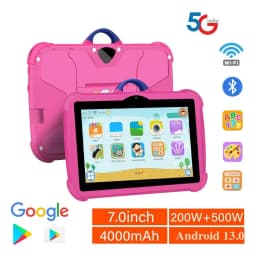 New 7 Inch WiFi Kids' Tablets Android Learning Education Quad Core 4GB RAM 64GB ROM Children's Favorite Gifts Tablet PC