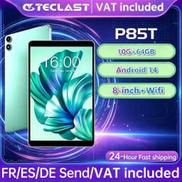 NEW Teclast P85T 2026 Tablet Android 14 A523 8-core 1.8GHz/ 10GB(4GB+6GB) RAM 64GB ROM 8 Inch 800×1280iPS WIFI5G 4G 5000mAh/Type-C